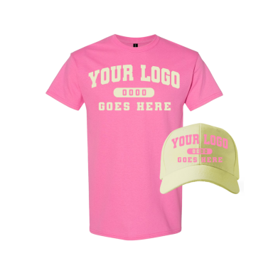 Youth Combo CK01 Banana / Azalea Tee